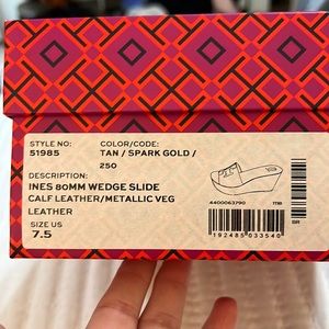 Tory Burch platforms great condition worn only one time